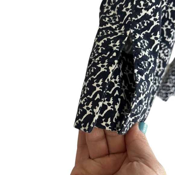 Windridge Cheryl Nash Black and White Patterned Capris - Picture 6 of 6